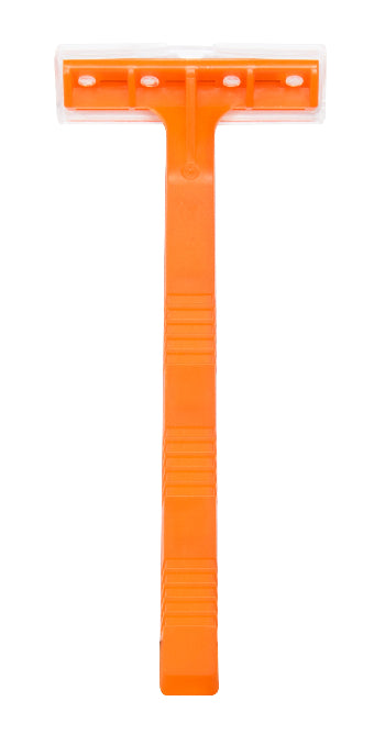 Dawn Mist DR03 Disposable Razors Single-Blade, Orange Handle (Case)