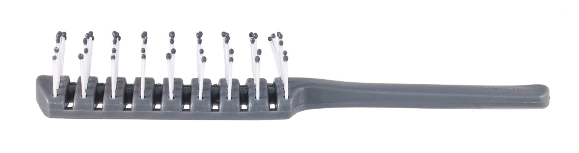 Dawn Mist HB02 Plastic Bristle Gray Hairbrushes - Polybagged (Case)