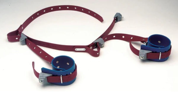 Humane Restraint MNDL-401 Wrist-to-Waist Ambulatory Restraints - Leather or Poly