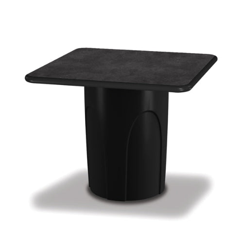 Norix Jupiter Cylinder Base Table with Square Top