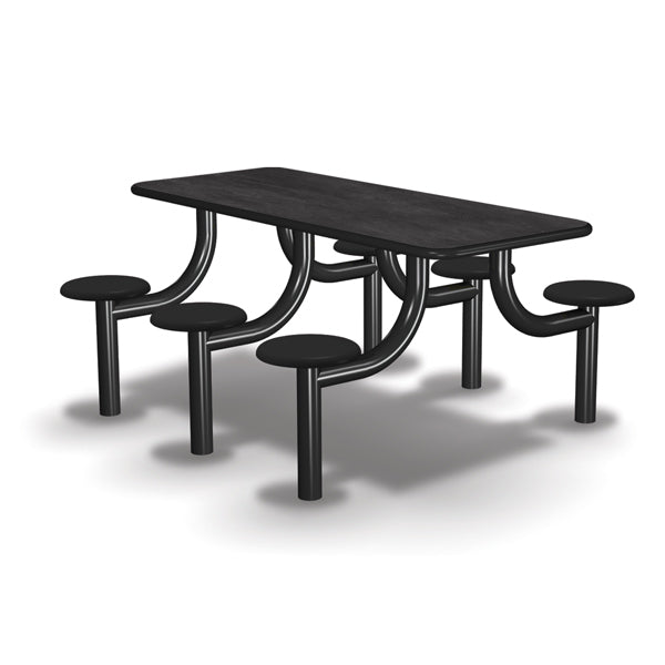 Norix Max-Master 6 Seat Rectangle Table | American Detention