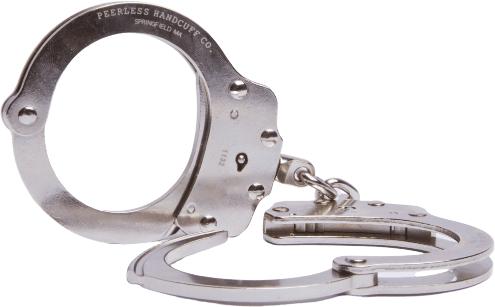 Load image into Gallery viewer, Peerless Model 700C / 701C Chain Link Handcuff - Nickel or Black Finish
