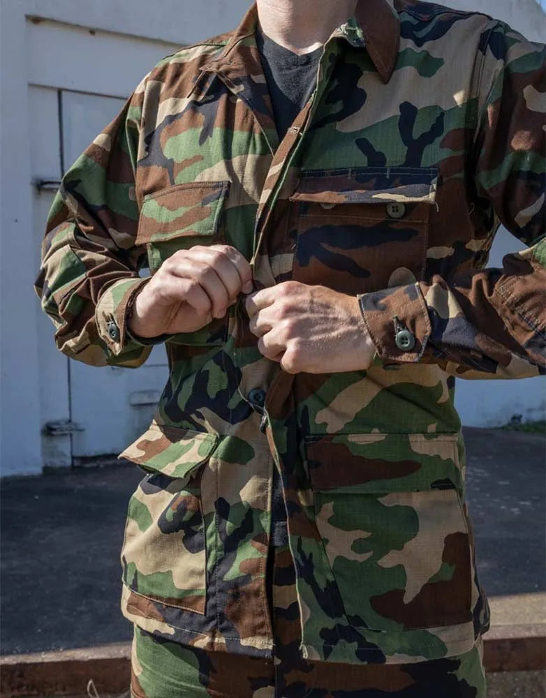 Propper F5454-55 BDU Coat - 100% Cotton Ripstop