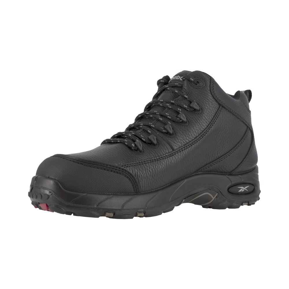 Reebok RB4555 Men's Tiahawk Composite Toe Work Boots - Black