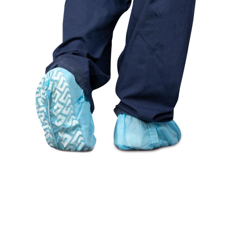 dsiposable shoe covers Disposable / Booties for Inmate Transfer conductive and non Criti Clean Polypropylene Anti-Skid Shoe