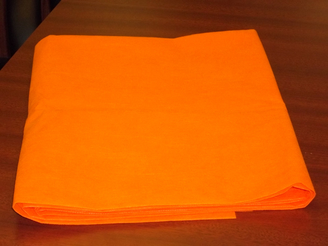 Disposable Bed Sheets - Orange