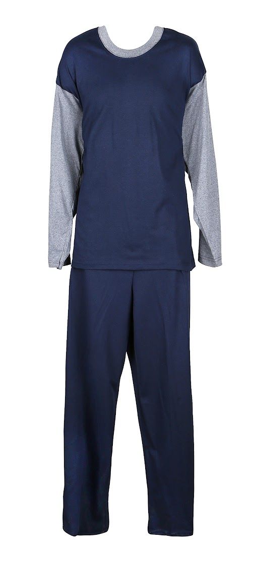 Load image into Gallery viewer, Unisex Two Piece Knit Pajama Tops and Bottoms
