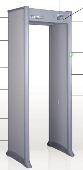Garrett MZ 6100 Walk-Through Metal Detector | American Detention