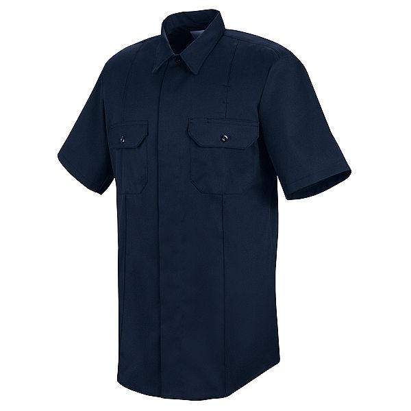 Horace Small HS1430 New Dimension Mens Concealed Button Front Short Sleeve Shirt