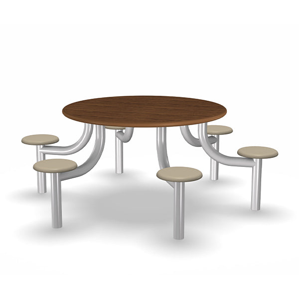 Norix Max-Master 6 Seat Round Table | American Detention Supplies