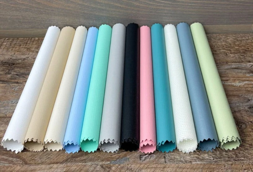 Breakaway Shower Curtains with See-Thru Modesty Top and Bottom