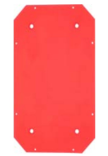 Stainless Steel Security Mirror, Large, 1 Piece