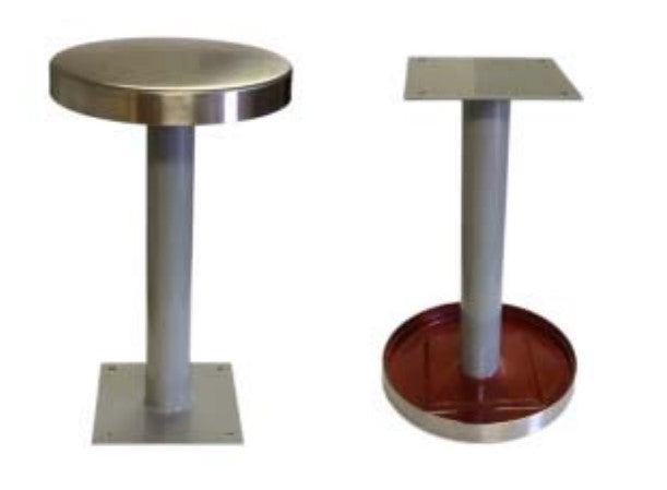 Load image into Gallery viewer, Floor Mount Stool with Stainless Steel Seat
