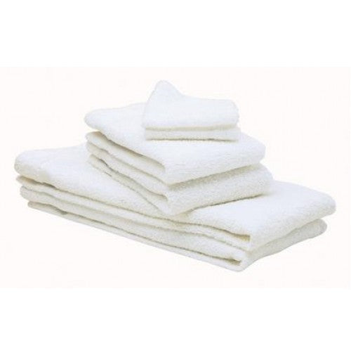 White 100% Cotton Hand Towels - Regular Grade