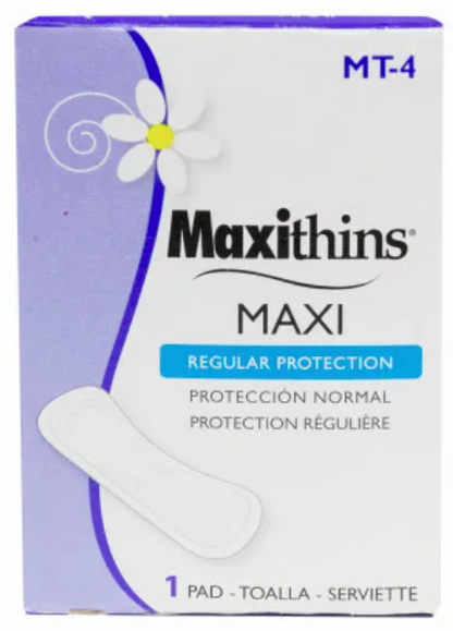Maxithins Multi-Channel Maxi Pads (Individually Boxed)