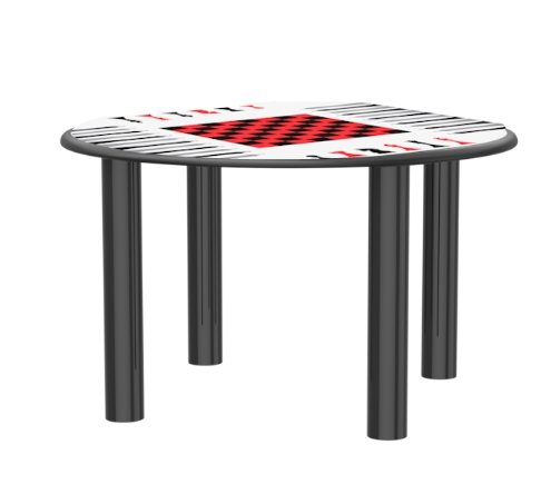 Cortech Endurance X-Series Laminate Table with Steel Legs