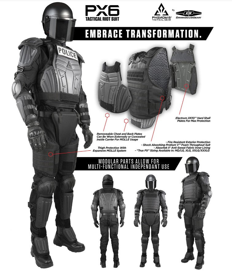 Load image into Gallery viewer, Damascus Gear PX6 Tactical Riot Suit
