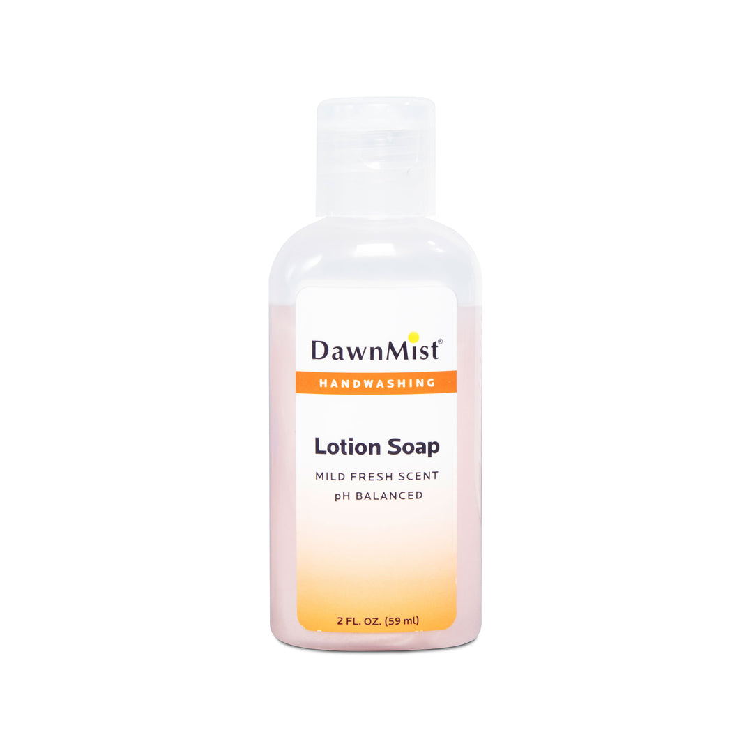 Dawn Mist BG02 Mild Lotion Soap 2 oz. Bottle (Case)