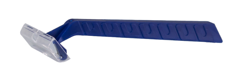Dawn Mist DR06 Premium Disposable Razors Twin-Blade Dark Blue Handle with Clear Plastic Guard (Case)