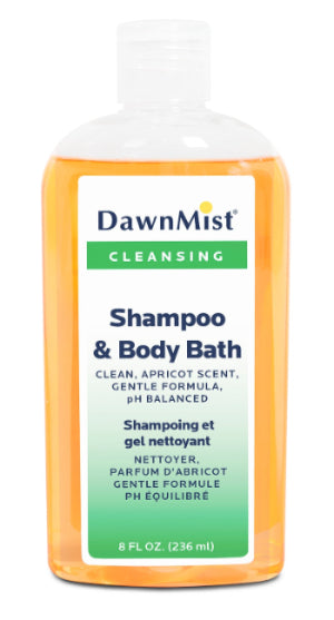 Dawn Mist MS08 Bath and Body Shampoo 8 oz. Bottle (Case)