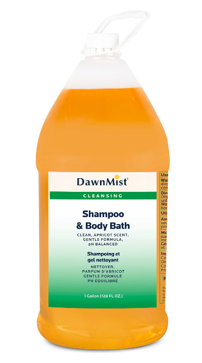 Dawn Mist MS128 Bath and Body Shampoo 1 Gallon Bottle (Case)