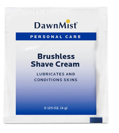 Dawn Mist PBS35 Brushless Shave Cream 0.125 oz. Packet (Case)