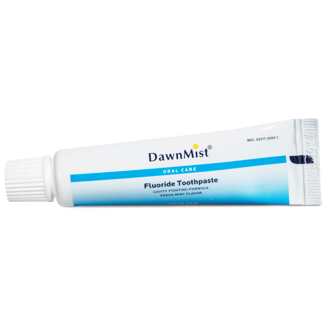 Dawn Mist RTP085 Toothpaste 0.85 oz. Laminated Tube (Case)