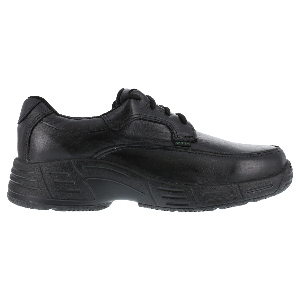 Load image into Gallery viewer, Reebok FP8125 Men&#39;s Ulysses Black 4 Eyelet Moc Toe Oxford - Soft Toe
