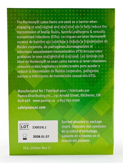 Harmony Non-Latex Oral Dam