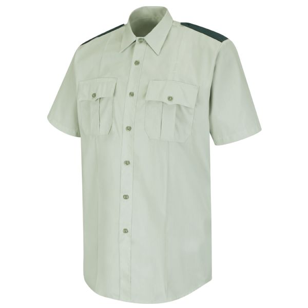 Load image into Gallery viewer, Horace Small New Dimension Men&#39;s Poplin Short Sleeve Shirt
