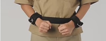 Humane Restraint NTB-200 Nylon Transporter Wrist-to-Waist Restraint