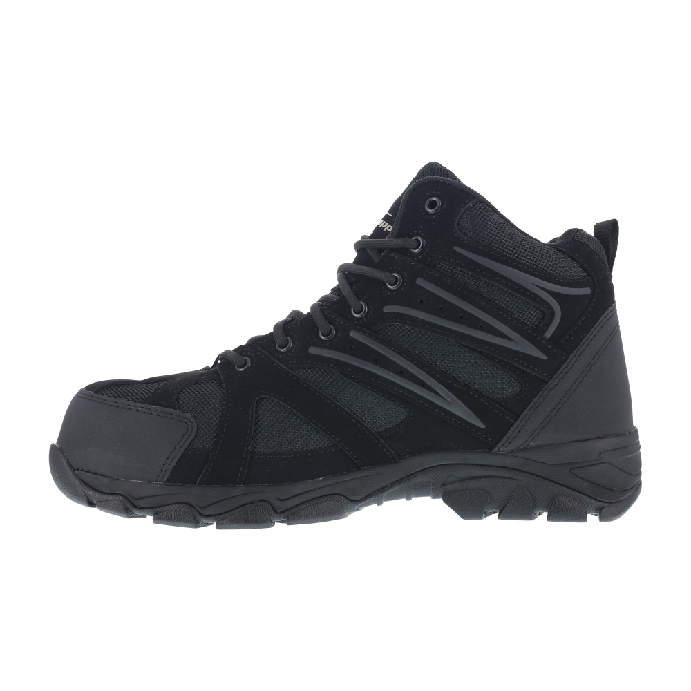 Load image into Gallery viewer, Reebok K5400 Men&#39;s Knapp Composite Toe Waterproof Trail Hiker Boots - Black
