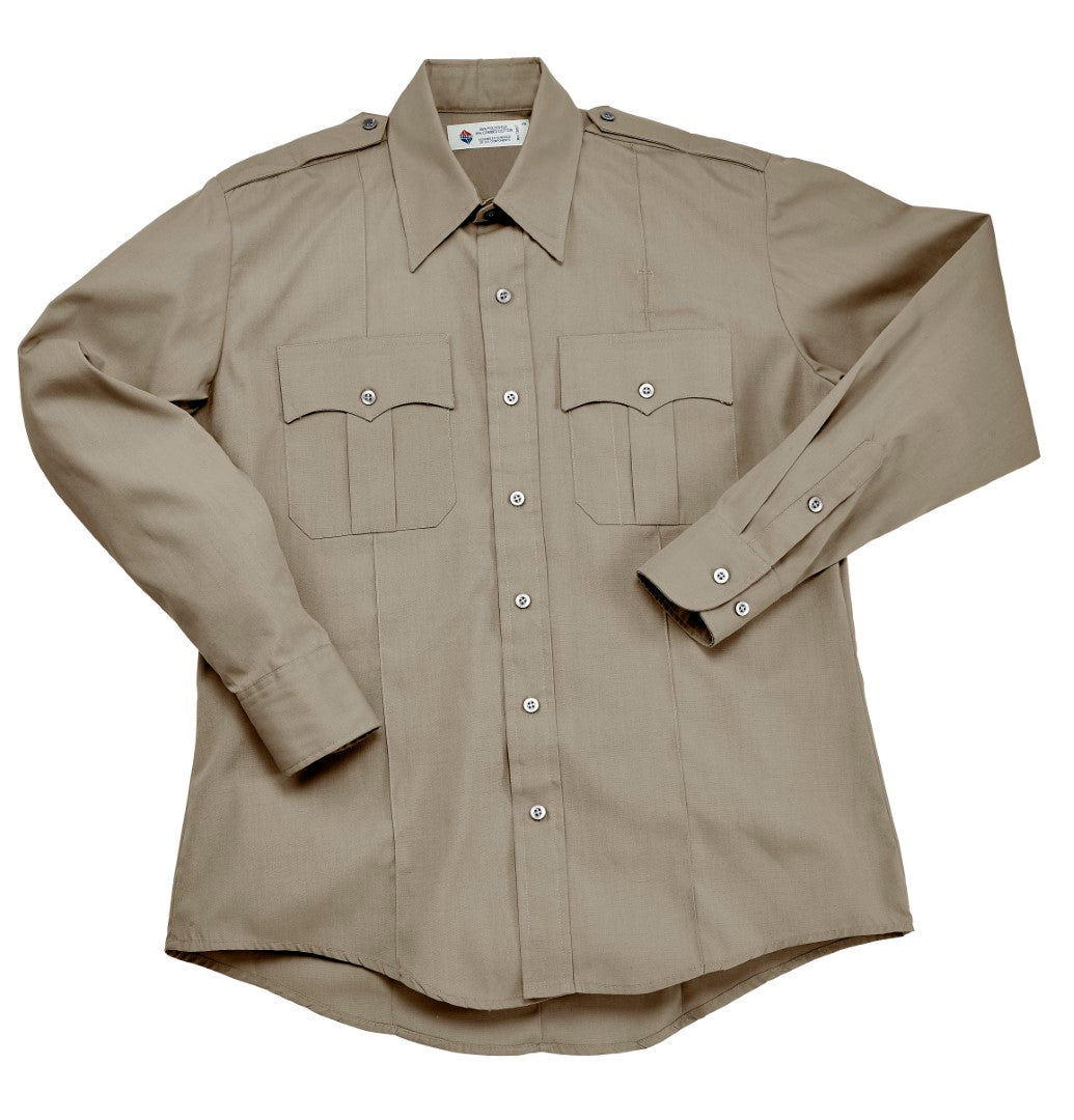 Load image into Gallery viewer, Liberty Uniform 722M Men&#39;s Long Sleeve Poly-Cotton Police / Security Guard Shirt
