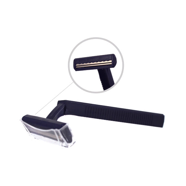 RAZ2 Twin Blade Razors - Navy Blue Handle | American Detention Supplies ...