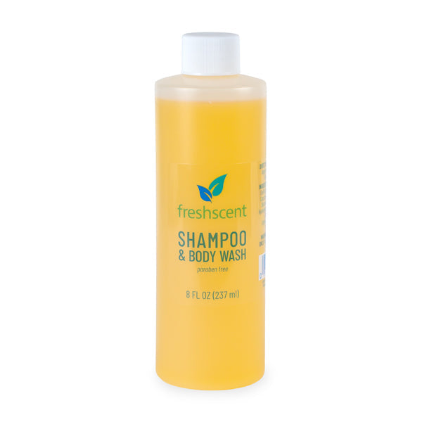 FreshScent FS8 2-in-1 Shampoo and Body Bath - 8 oz. bottle (Case)