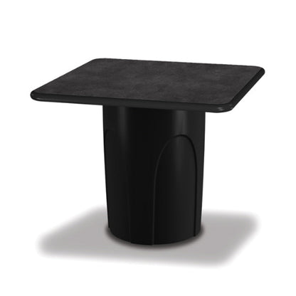 Norix Jupiter Cylinder Base Table with Square Top