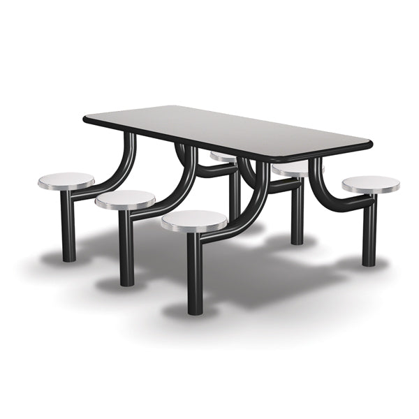 Norix Max-Master 6 Seat Rectangle Table | American Detention