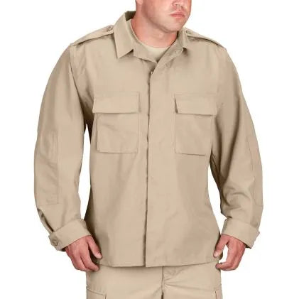 Load image into Gallery viewer, Propper F5452-38 Long Sleeve BDU 2-Pocket Shirt - Battle Rip 65/35 Ripstop
