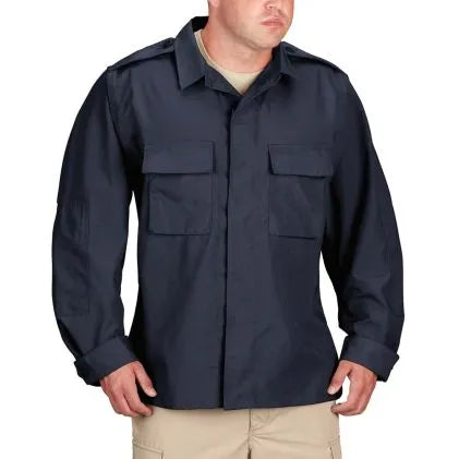 Load image into Gallery viewer, Propper F5452-38 Long Sleeve BDU 2-Pocket Shirt - Battle Rip 65/35 Ripstop
