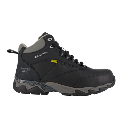 Reebok RB167 Women's Met Guard Waterproof Composite Toe Boots - Black