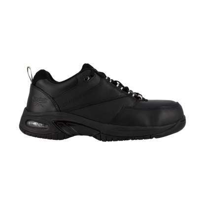 Reebok RB417 Women's Tyak Athletic Composite Toe Work Shoes - Black