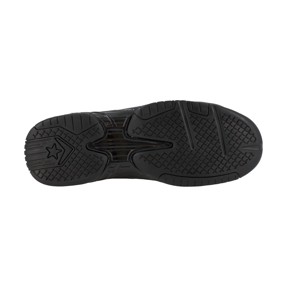 Load image into Gallery viewer, Reebok RB417 Women&#39;s Tyak Athletic Composite Toe Work Shoes - Black
