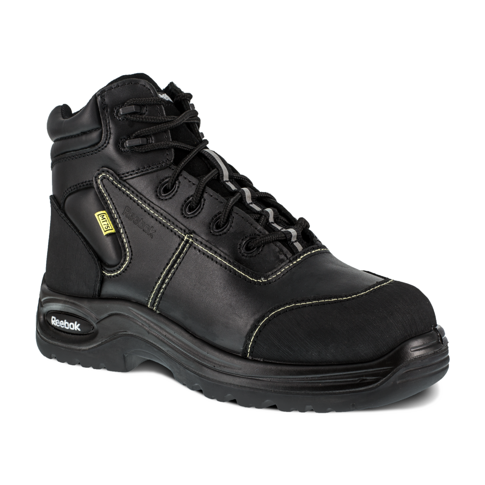 Load image into Gallery viewer, Reebok RB655 Women&#39;s Trainex Composite Toe Work Boots - Black
