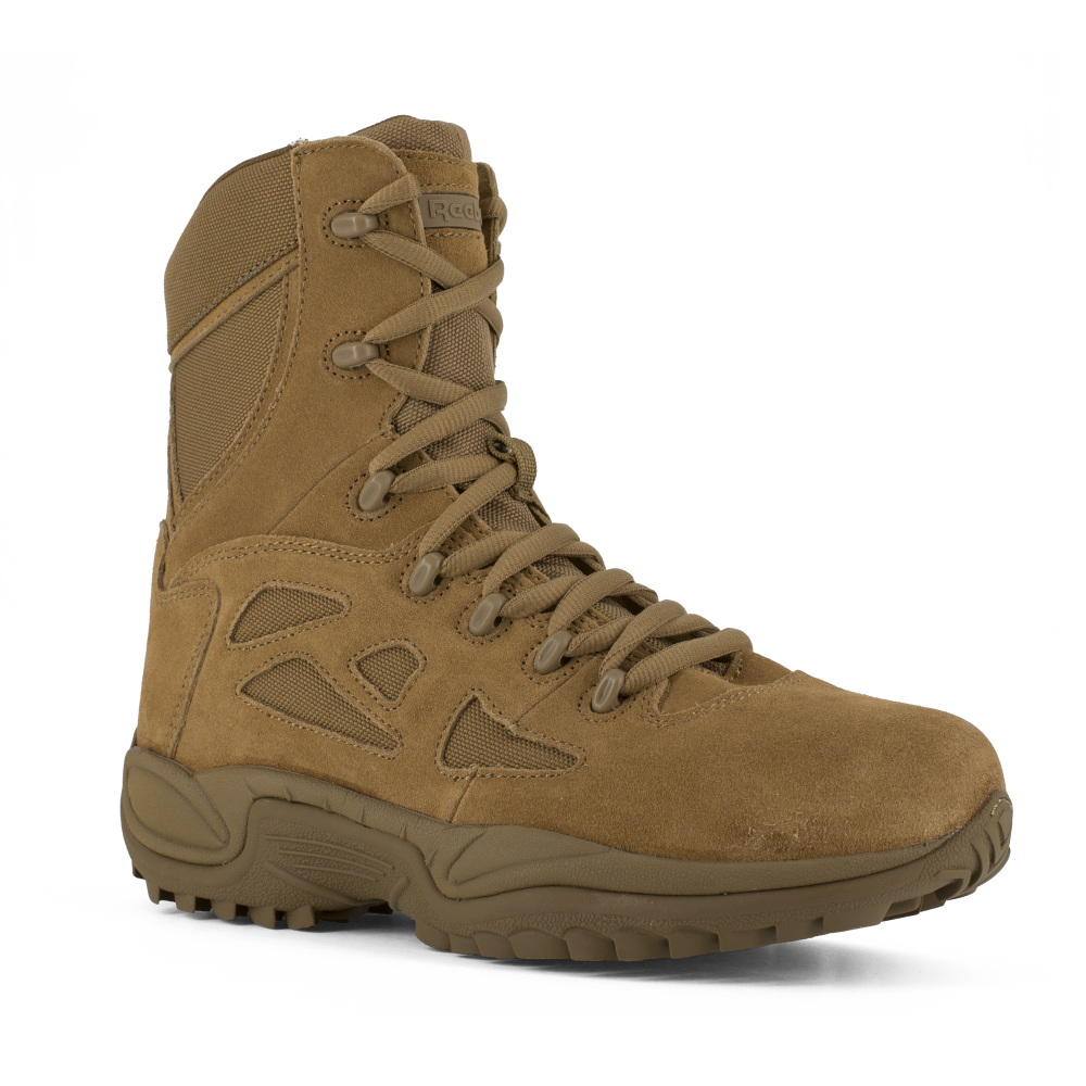 Reebok RB897 Women's Rapid Response Soft Toe Tactical Boots - Coyote
