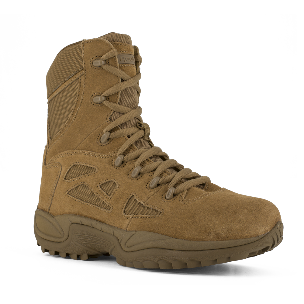 Load image into Gallery viewer, Reebok RB897 Women&#39;s Rapid Response Soft Toe Tactical Boots - Coyote
