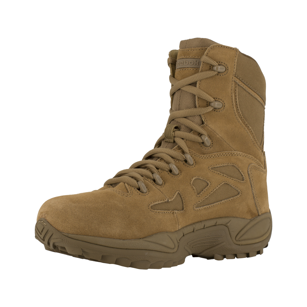 Load image into Gallery viewer, Reebok RB897 Women&#39;s Rapid Response Soft Toe Tactical Boots - Coyote

