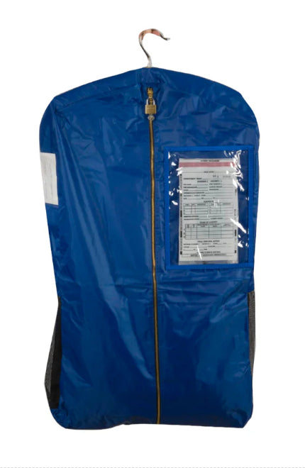 Hanging Lockable Garment Bags - Inmate Property Storage Bag