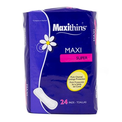 Load image into Gallery viewer, Maxithins Multi-Channel Non-Wing Maxi Pads (Retail Pack)
