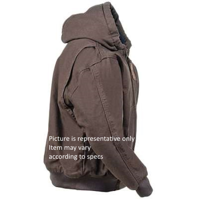 Load image into Gallery viewer, Prison Inmate Hooded Quilt Lined Coat
