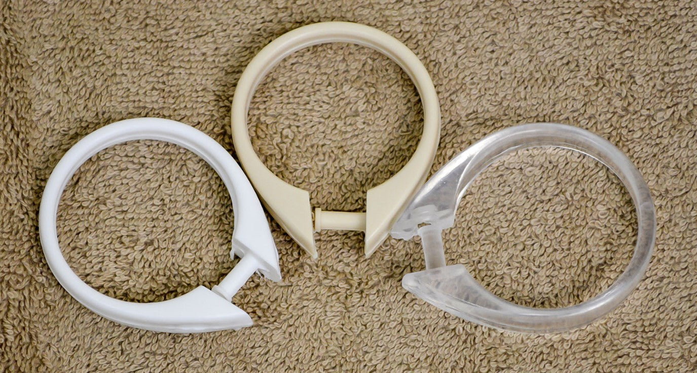 Load image into Gallery viewer, Plastic Shower Curtain Hooks
